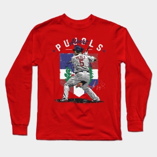 Albert Pujols St. Louis Country Flag Long Sleeve T-Shirt